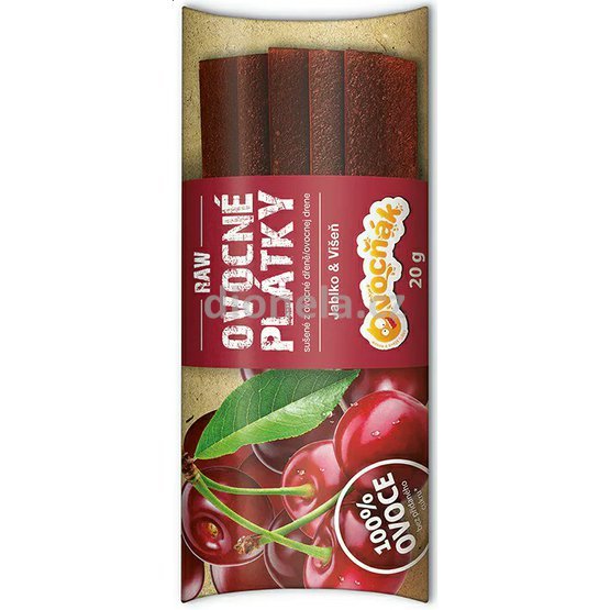 plátky jablko višeň